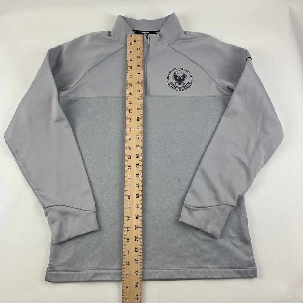Nike Golf Pullover Womens Small Gray Quarter Zip - Picture 6 of 8